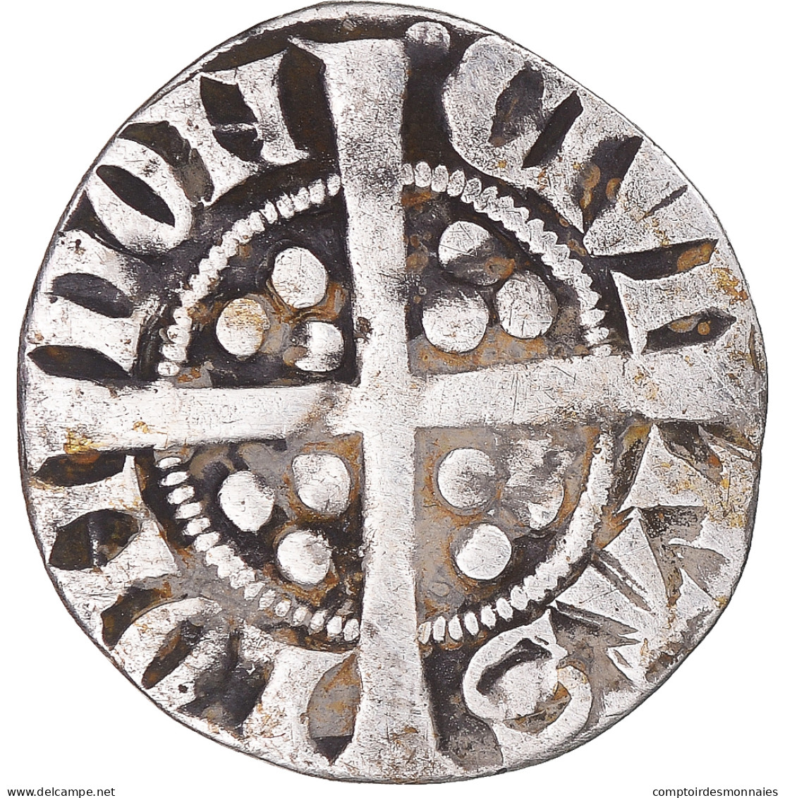 Monnaie, Grande-Bretagne, Edward I, II, III, Penny, Londres, TB+, Argent - 1066-1485 : Vroege Middeleeuwen