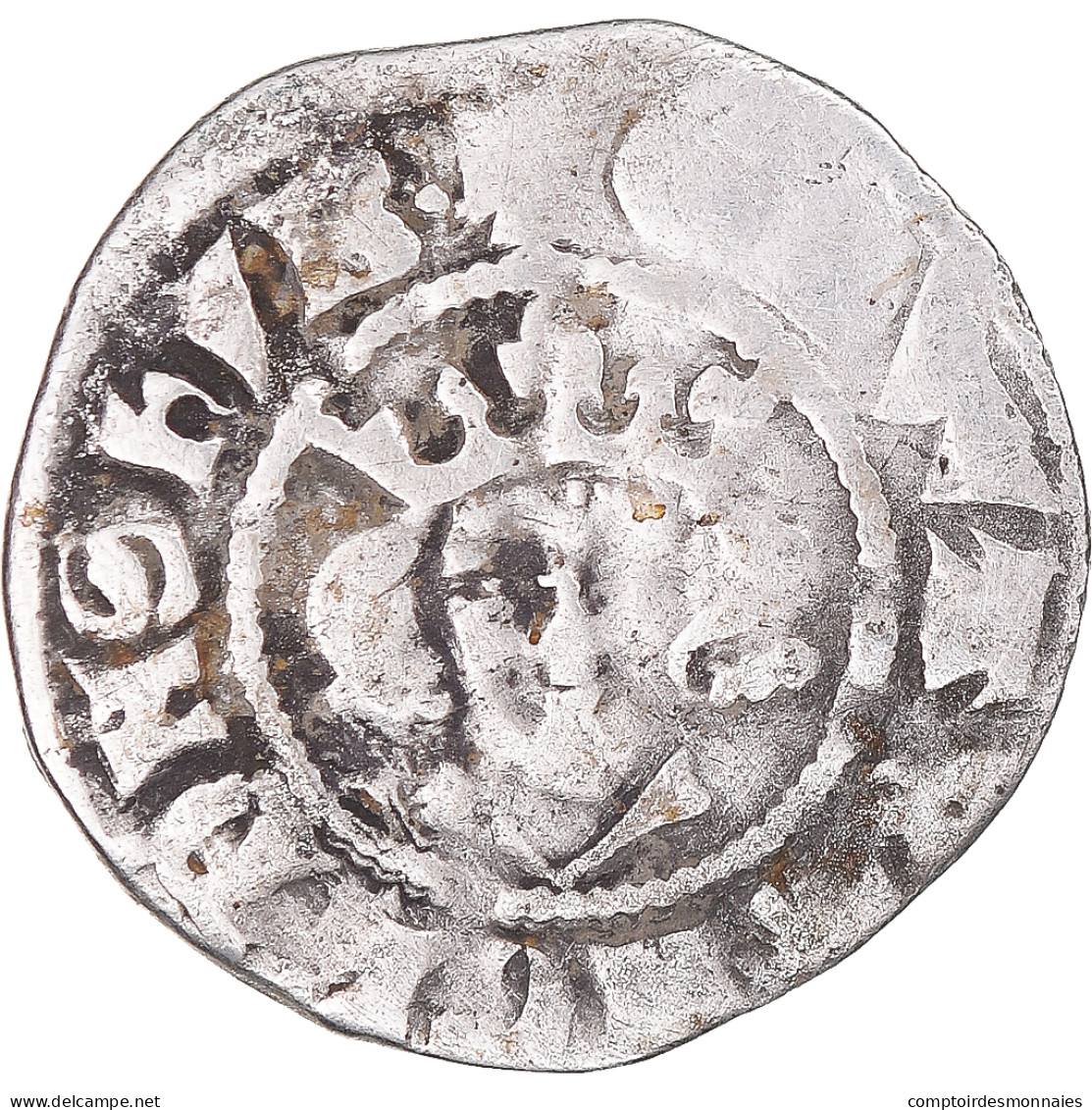 Monnaie, Grande-Bretagne, Edward I, II, III, Penny, Londres, TB+, Argent - 1066-1485 : Vroege Middeleeuwen