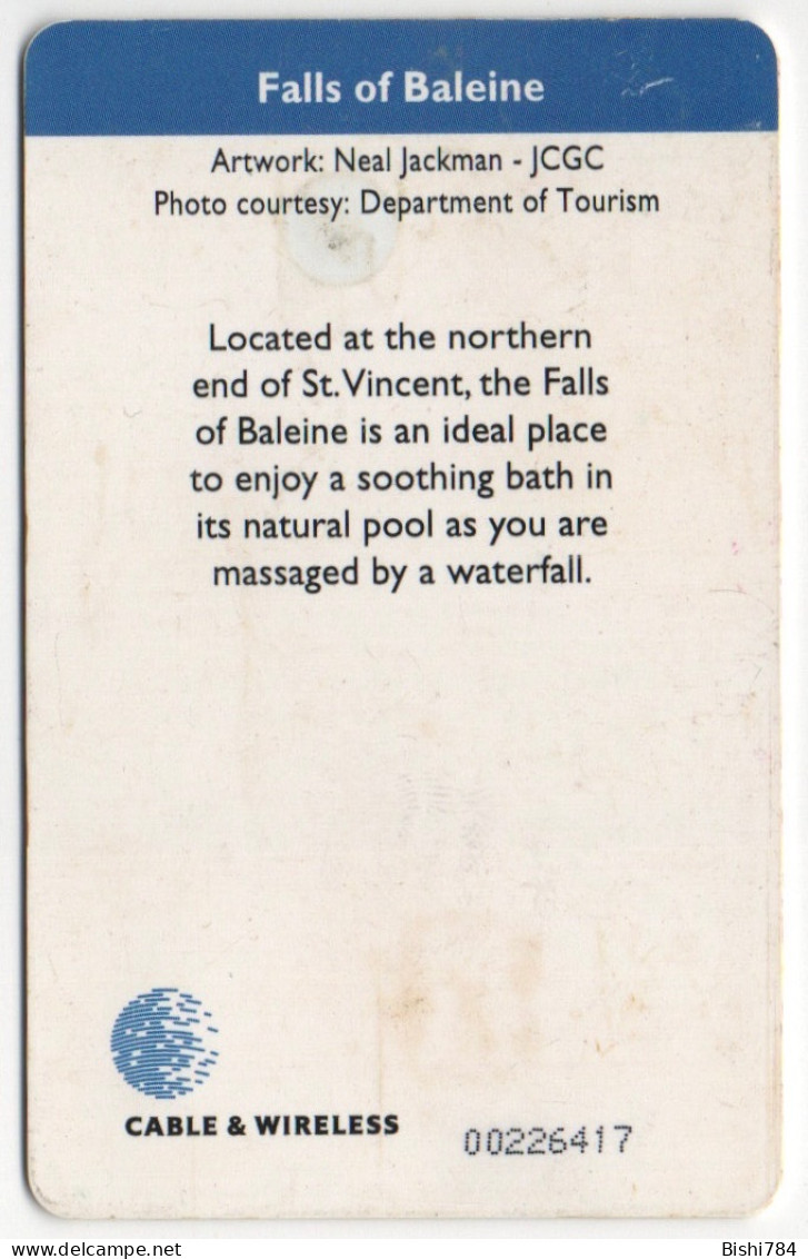 St. Vincent & The Grenadines - Falls Of Baleine - Red Chip - San Vicente Y Las Granadinas