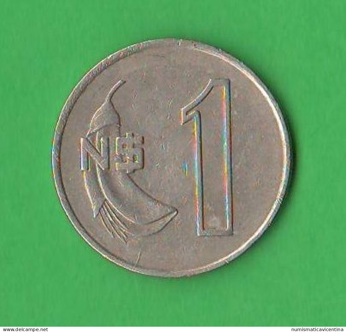 Uruguay 1 Nuevo Pesos 1980 Nickel Coin South America - Uruguay