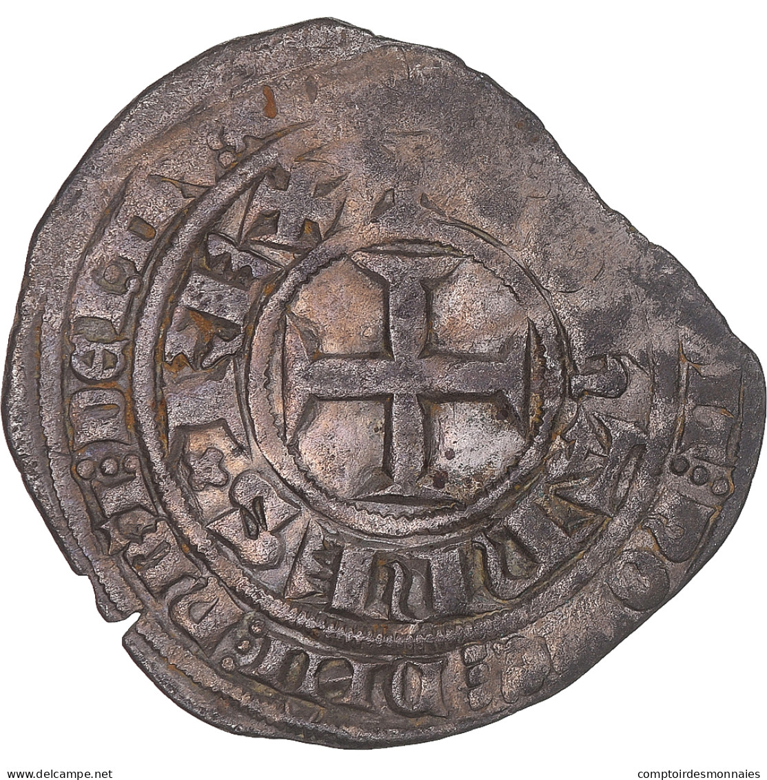 Monnaie, France, Jean II Le Bon, Gros Tournois, 1350-1364, TTB, Argent - 1350-1364 Jan II Van Frankrijk (De Goede)