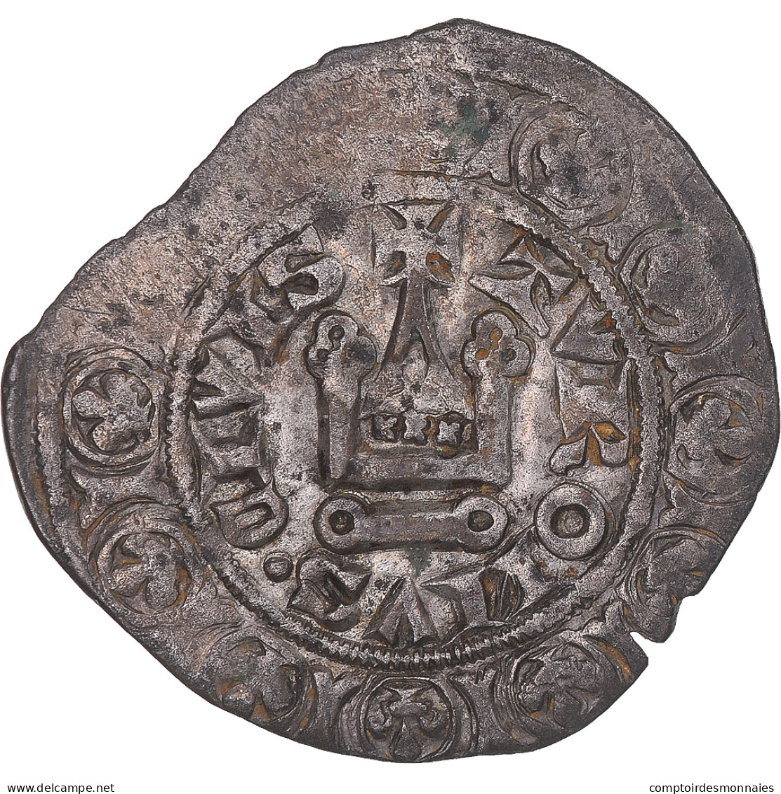 Monnaie, France, Jean II Le Bon, Gros Tournois, 1350-1364, TTB, Argent - 1350-1364 Juan II El Bueno