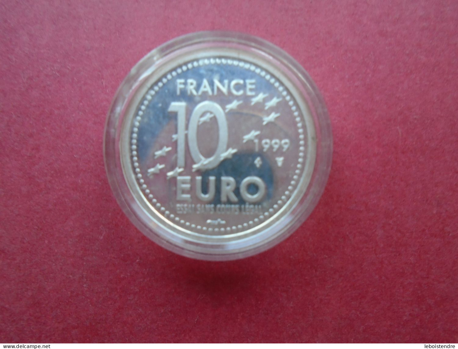 SOUS BLISTER ESSAI SANS COURS LEGAL FRANCE 10 EURO 1999   1 Er JANVIER 1999 ADOPTION DE LA MONNAIE UNIQUE - Prova