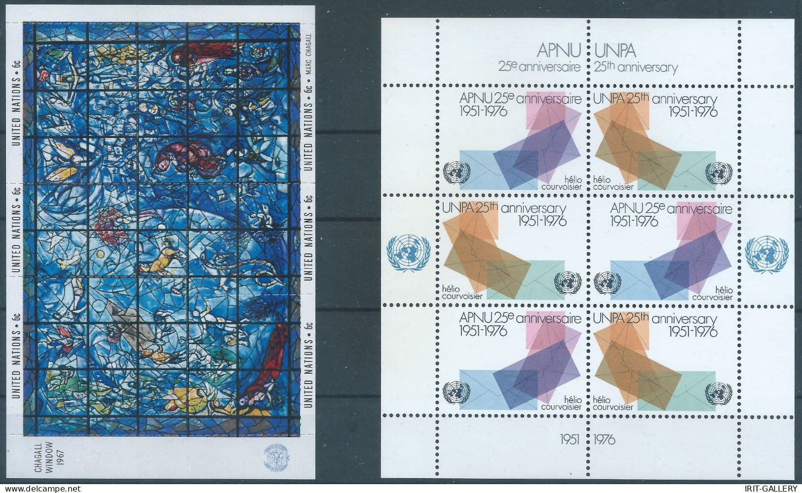 United Nations Office In New York, Mixed Lot MNH, From The Years 1959-1967-1972-1976-1982-1983-1984-1985-1986 - Colecciones & Series