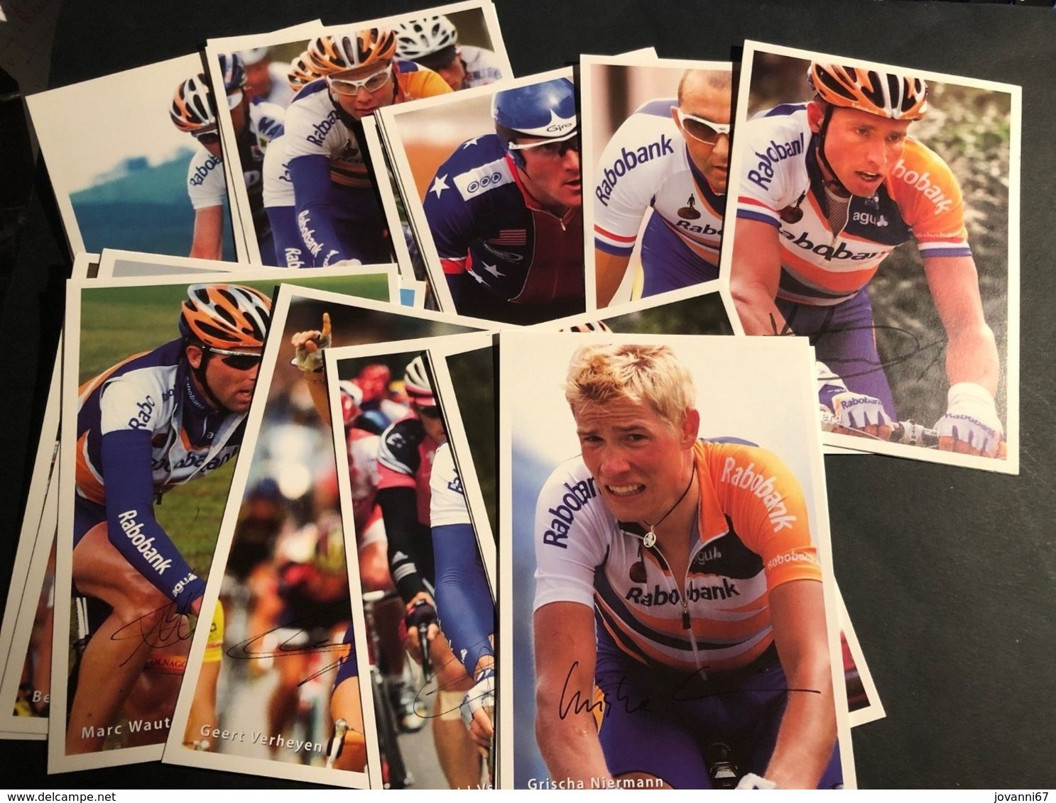 Rabobank - 2002 - Complete Set - 25 Cartes / Cards - Cyclists - Cyclisme - Ciclismo -wielrennen - Cyclisme