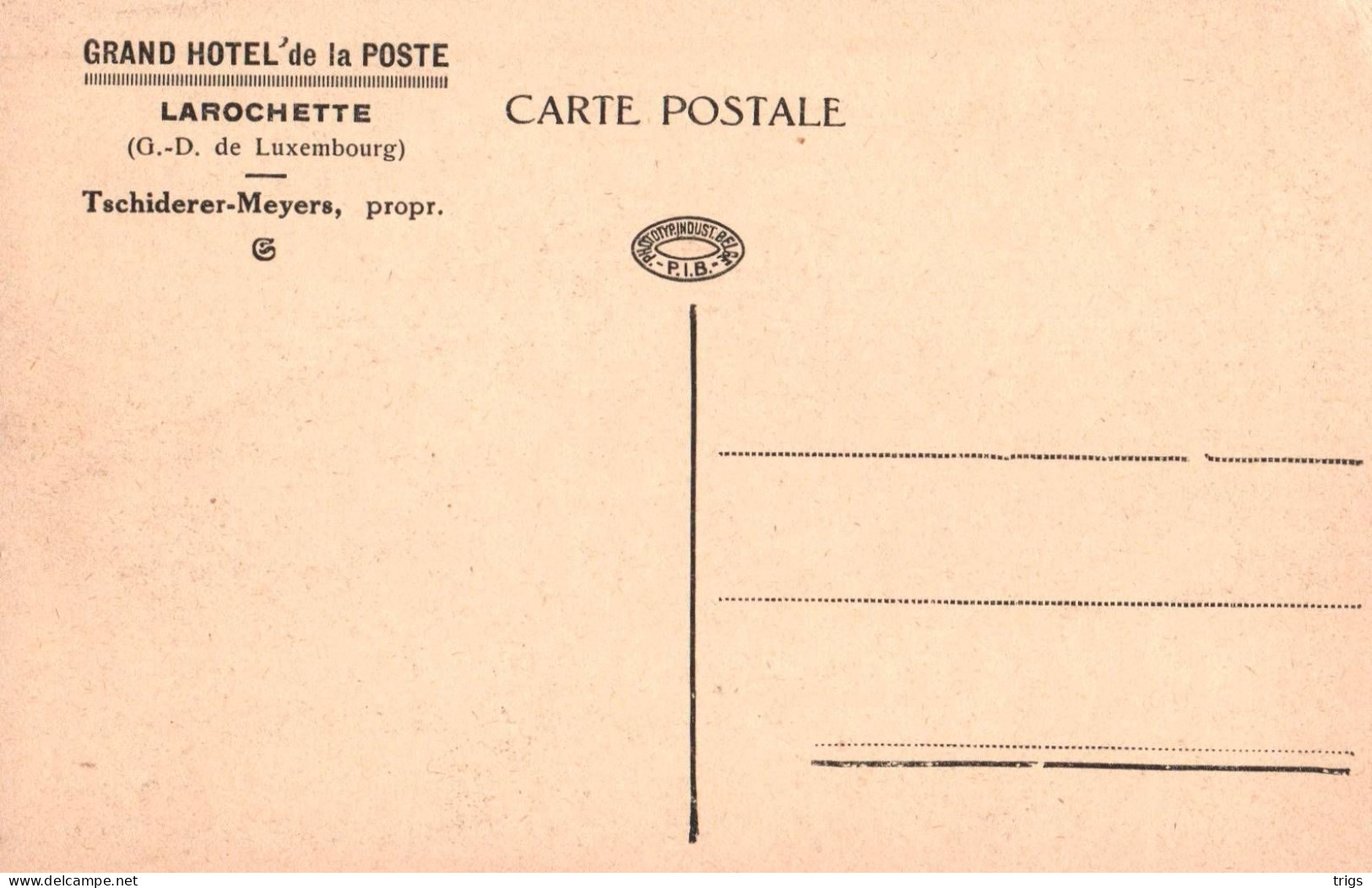 Larochette - Vue Prise Du Parc Du Grand Hôtel De La Poste - Fels