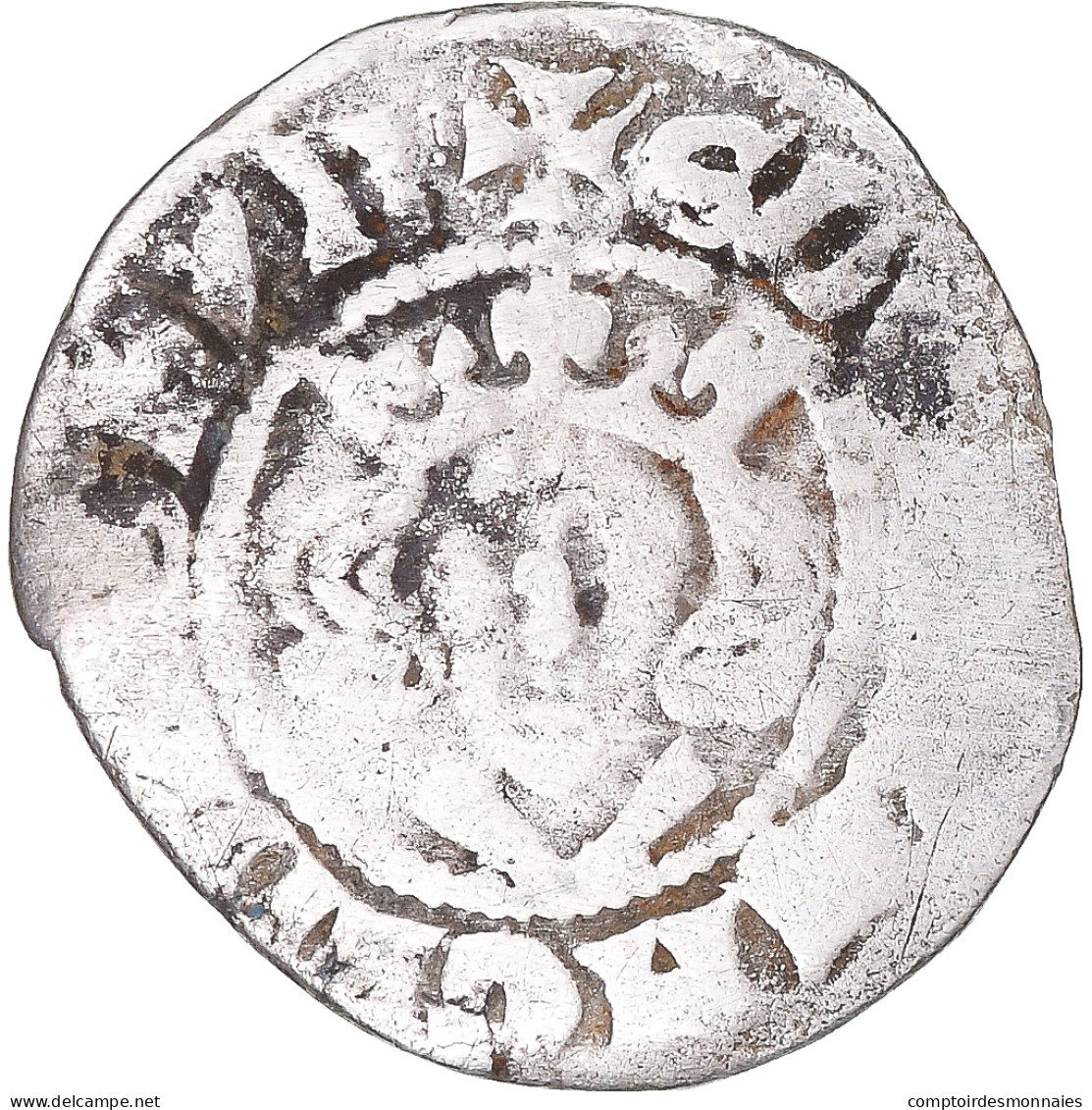 Monnaie, Grande-Bretagne, Edward I, II, III, Penny, Bury St. Edmunds, TB+ - 1066-1485 : Baja Edad Media