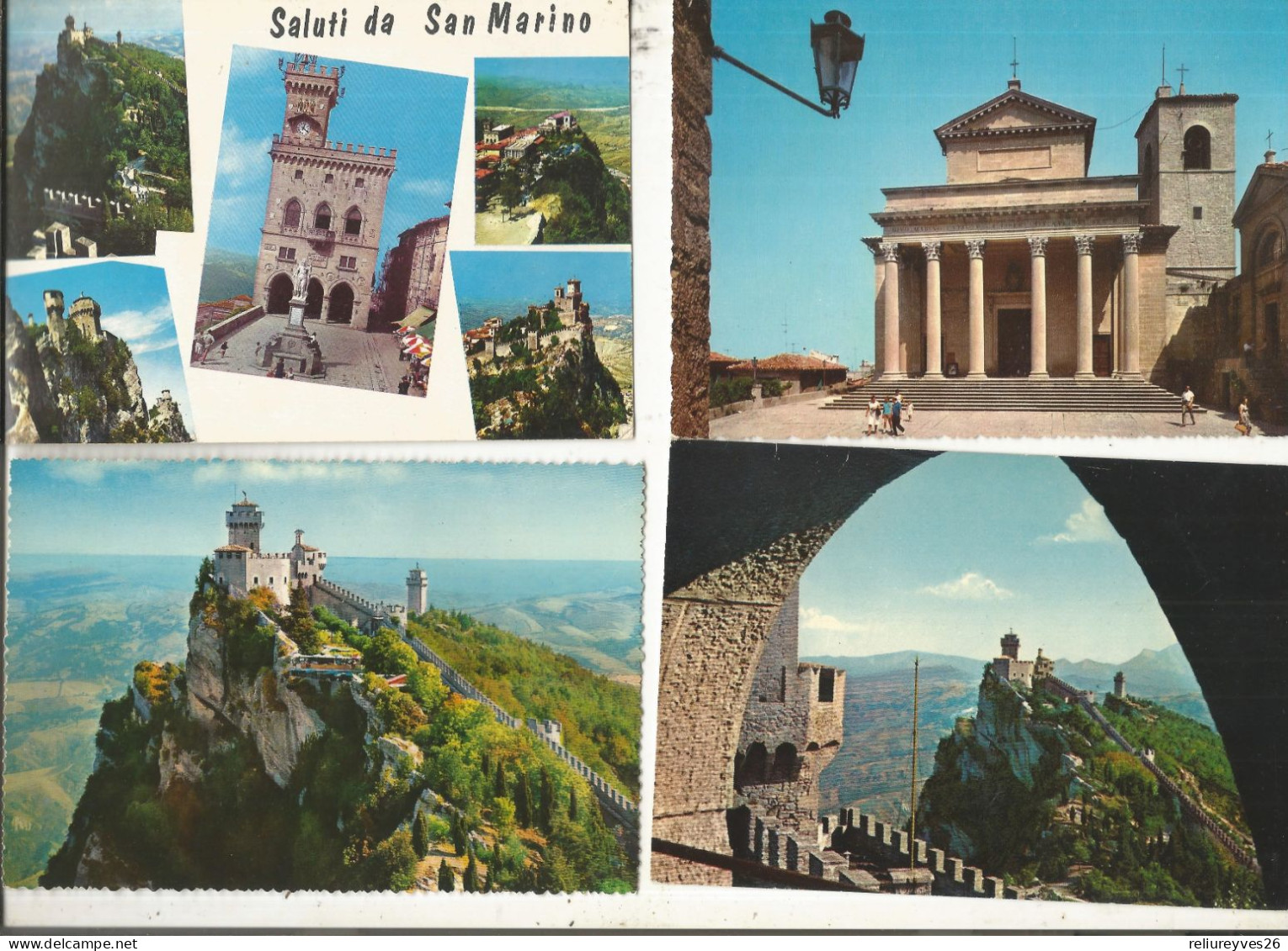 CPM , San Marino, Lot A 56, Lot De 10 Cartes , De San Marino , Toutes Scannées - San Marino