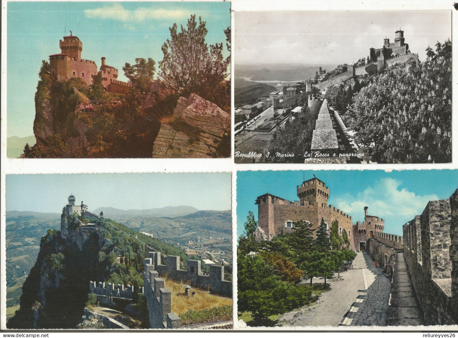 CPM , San Marino, Lot A 57, Lot De 10 Cartes , De San Marino , Toutes Scannées - San Marino