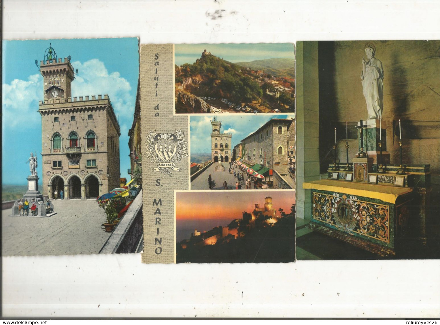 CPM , San Marino, Lot A 57, Lot De 10 Cartes , De San Marino , Toutes Scannées - San Marino