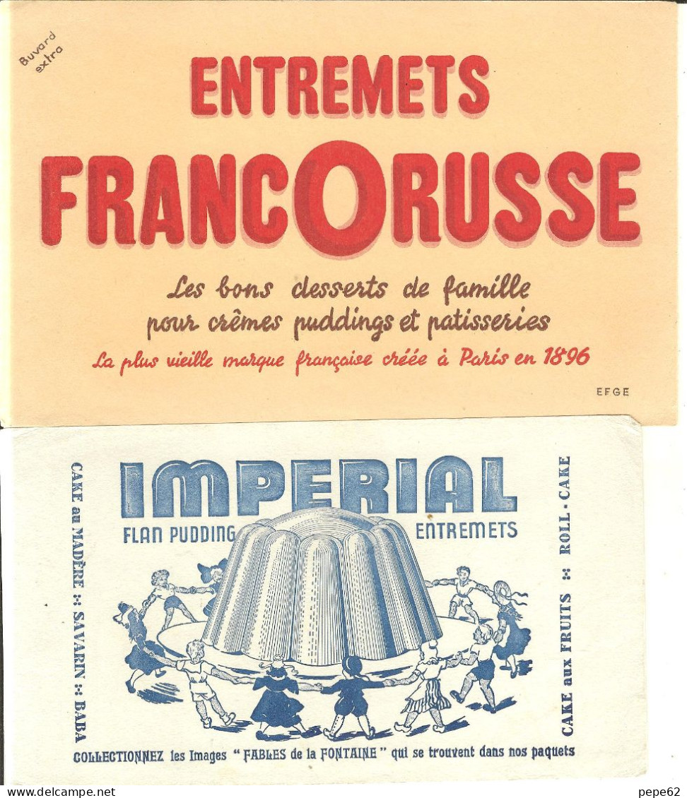 Entremets Franco Russe- Imperial -buvard- Flan Pudding -entremets - Dulces & Biscochos