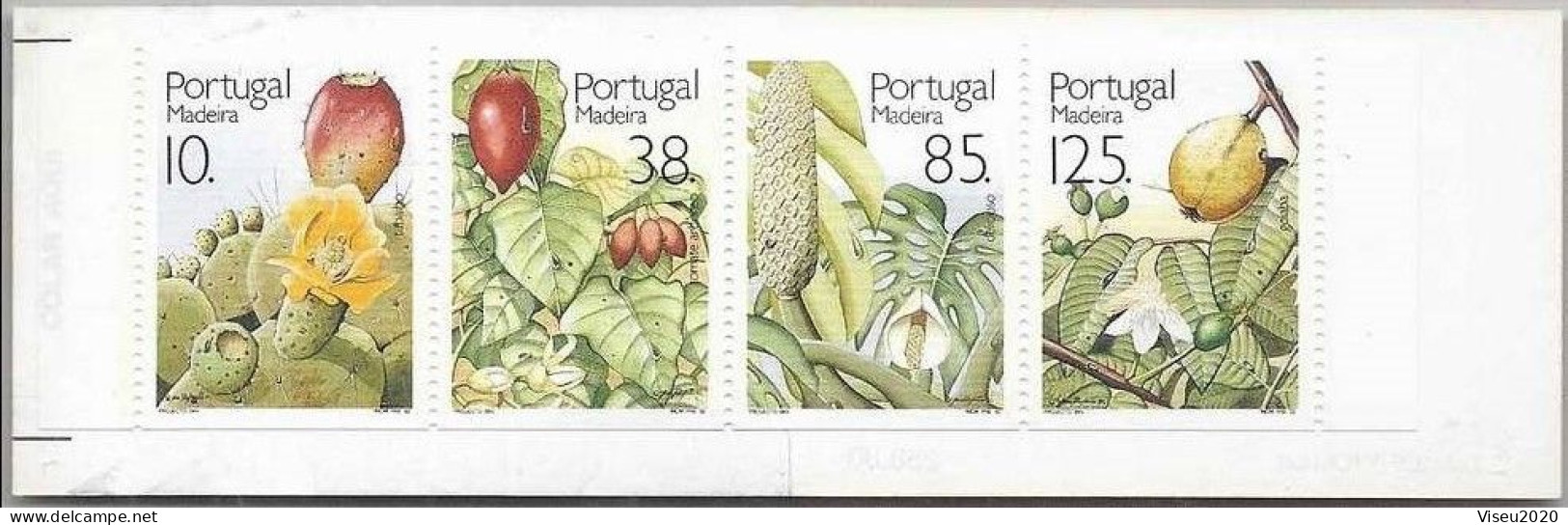 Portugal Booklet  Afinsa 83 - MADEIRA 1992 Fruits And Plants Of Subtropic Region MNH - Booklets