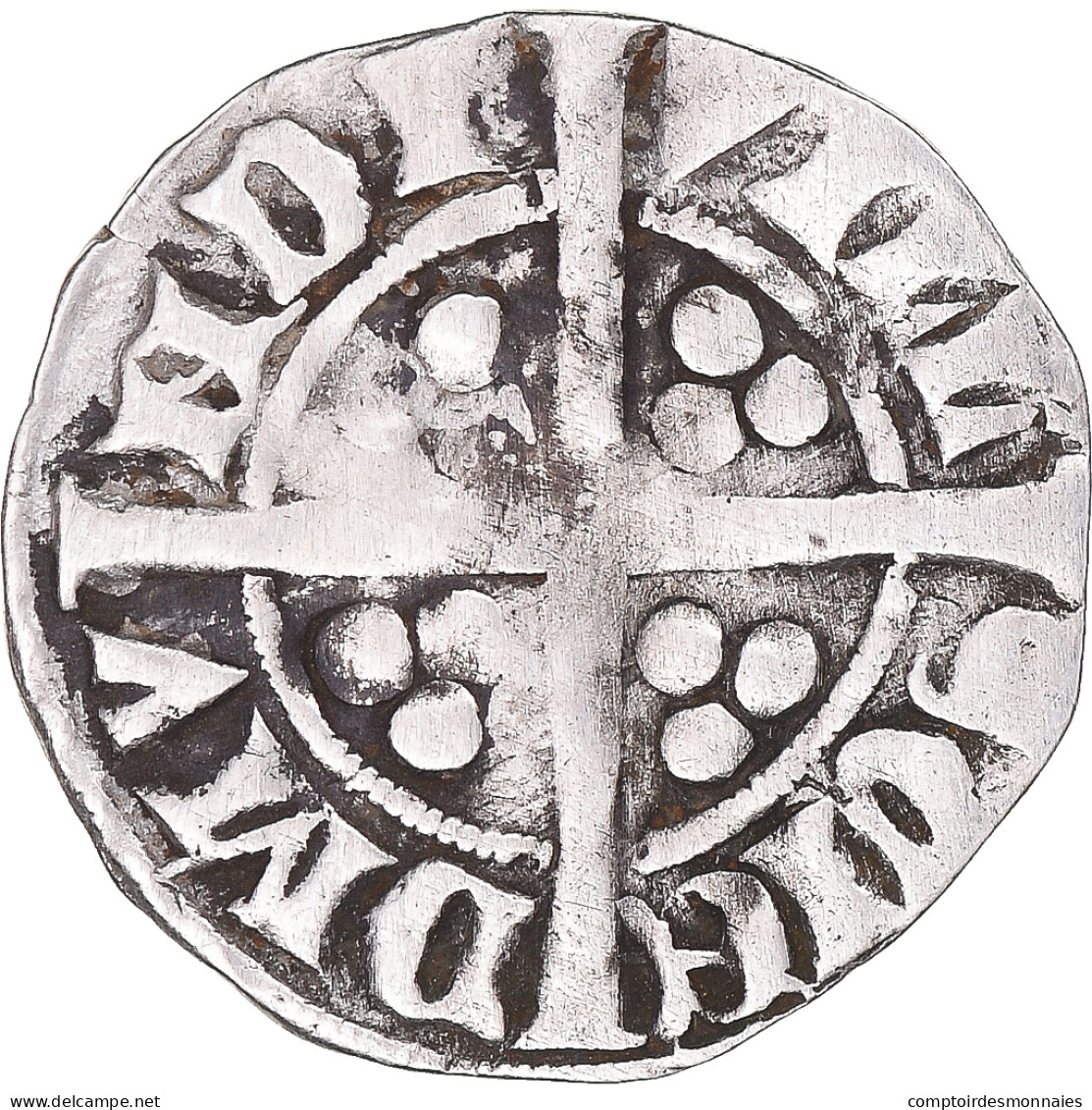 Monnaie, Grande-Bretagne, Edward I, II, III, Penny, Bury St. Edmunds, TB+ - 1066-1485 : Late Middle-Age