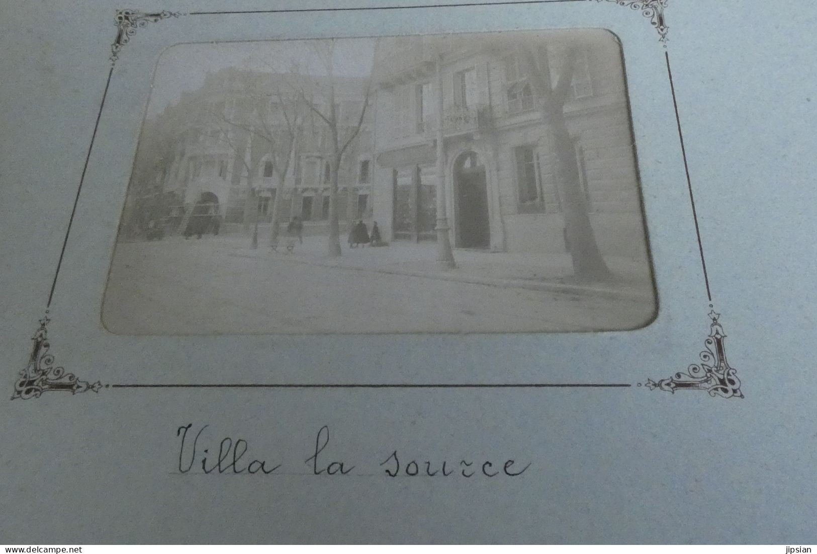 lot de 116 photos originales de 1903 de Nice ainsi que Beaulieu et Marseille M1