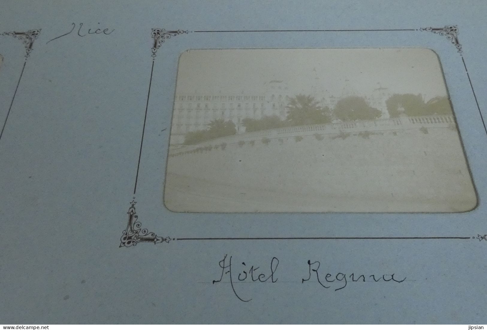 lot de 116 photos originales de 1903 de Nice ainsi que Beaulieu et Marseille M1