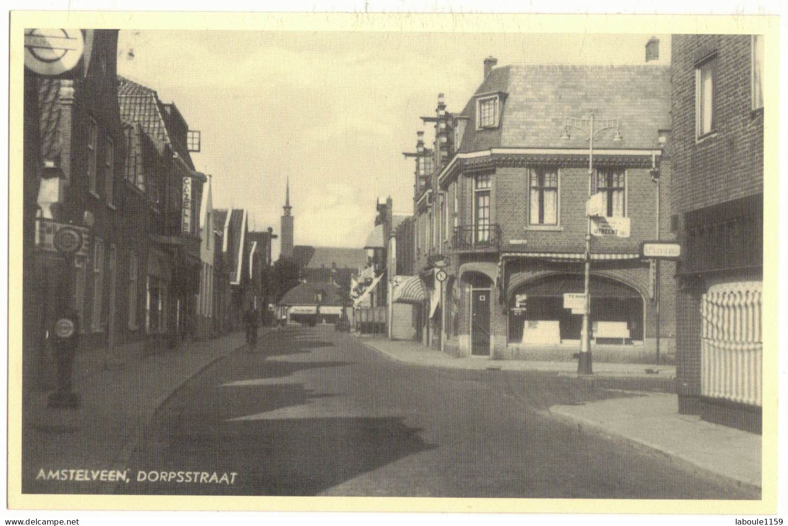 PAYS BAS NORTH HOLLAND AMSTELVEEN DORPSSTRAAT POMPE ESSENCE RABOBANK UITGAVE VAN DE VERENIGING HISTORISCH AMSTELVEEN - Amstelveen