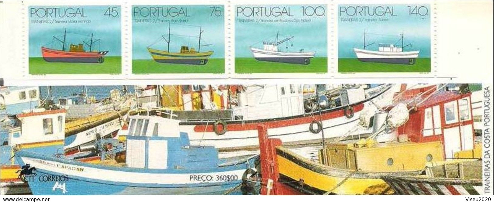 Portugal Booklet  Afinsa 94 - 1994 Ships Of The Coats Fishers MNH - Libretti