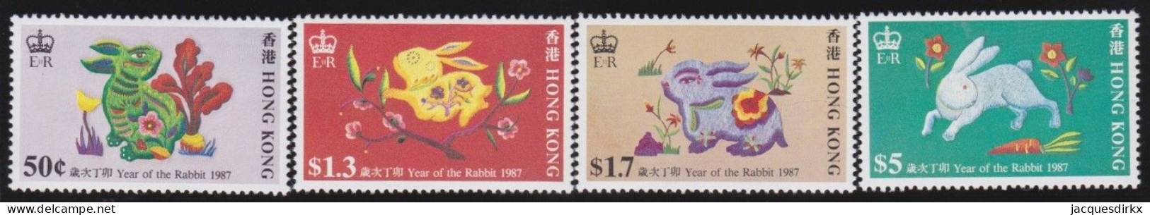 Hong Kong     .    SG    .    529/532    .    **   .    MNH - Ongebruikt