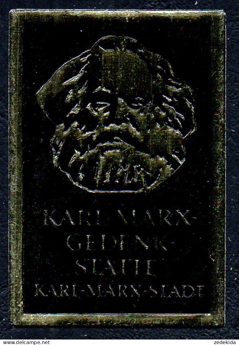G3652 - Karl Marx Stadt Monument Gedenkstätte - Etikett Aufkleber Nischel Nischl - Chemnitz (Karl-Marx-Stadt 1953-1990)