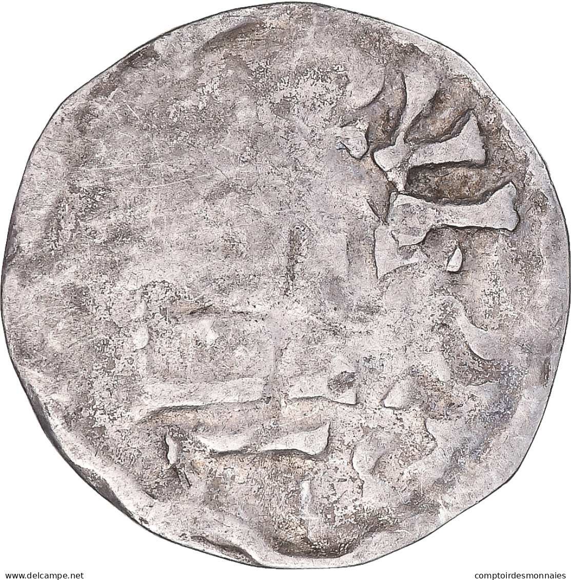 Monnaie, France, Robert II, Denier, Ca. 987-990, Soissons, Légende Rétrograde - 996-1031 Robert II Le Pieux