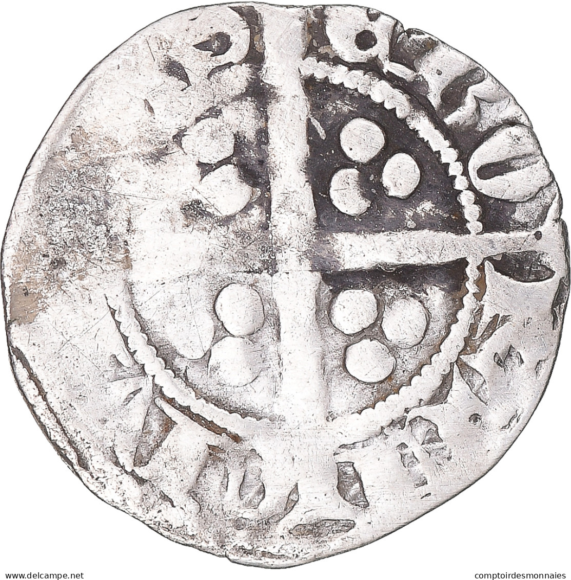 Monnaie, Grande-Bretagne, Edward I, III, Penny, York, TB+, Argent - 1066-1485 : Basso Medio Evo