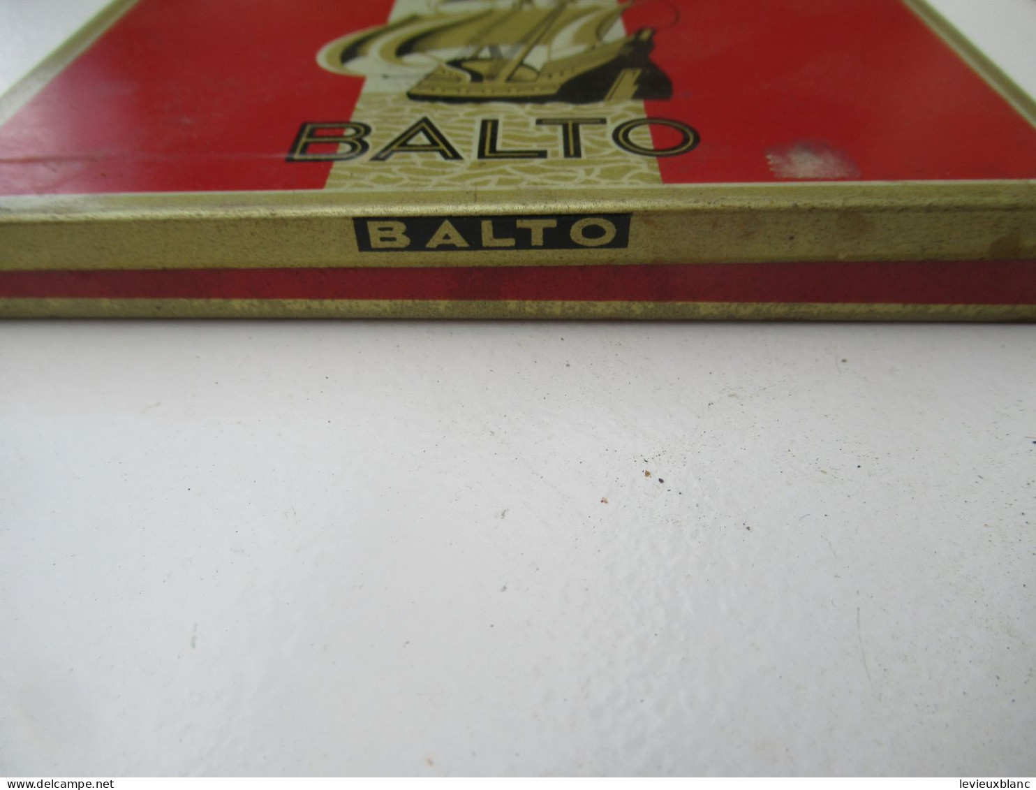 Boite Publicitaire Métallique/Cigarettes/BALTO/SEITA/ Goût Américain/ Régie Française/Vers 1950-1970      BFPP259 - Scatole