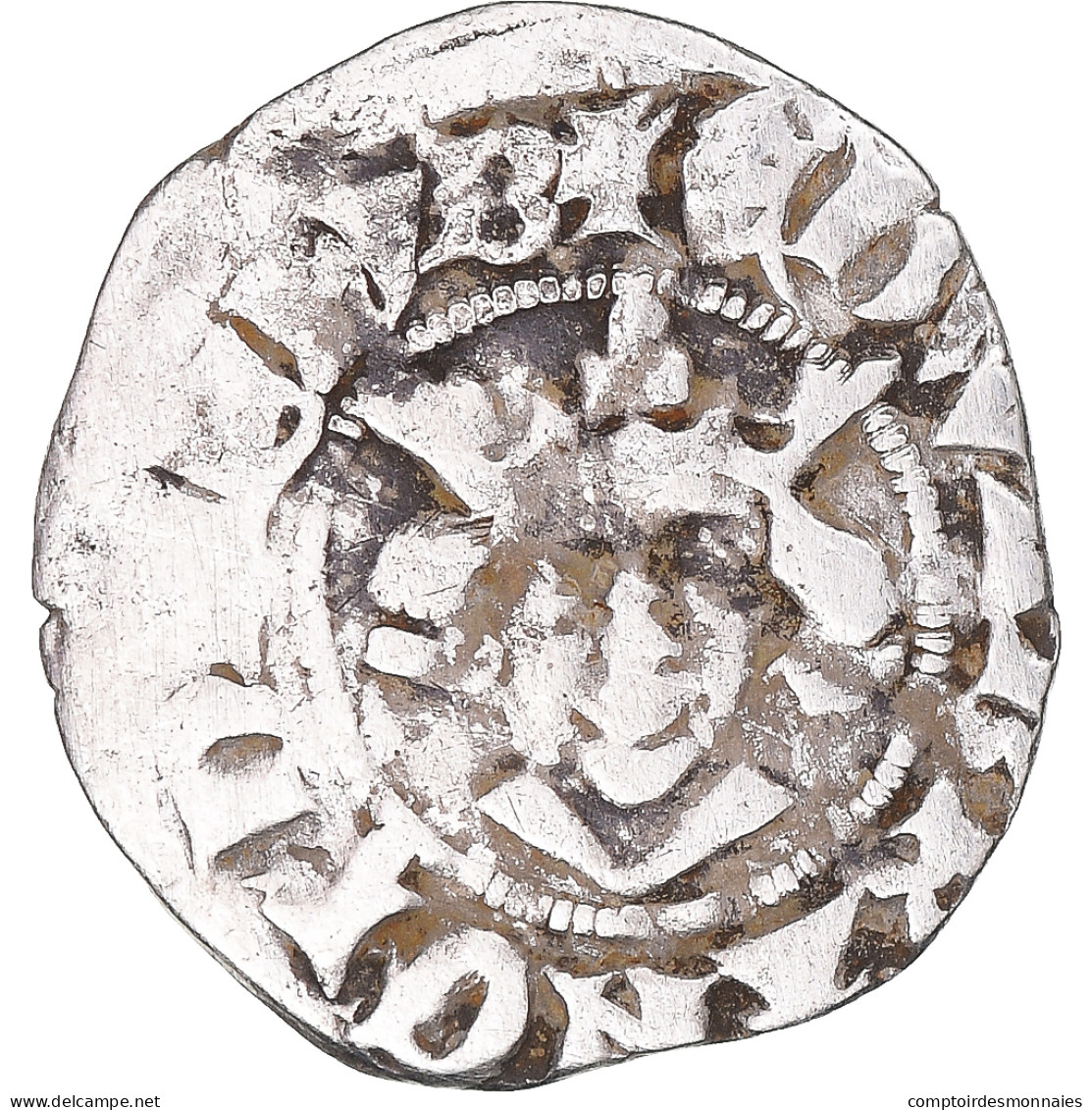Monnaie, Grande-Bretagne, Edward I, II, III, Penny, Bury St. Edmunds, TB+ - 1066-1485 : Late Middle-Age