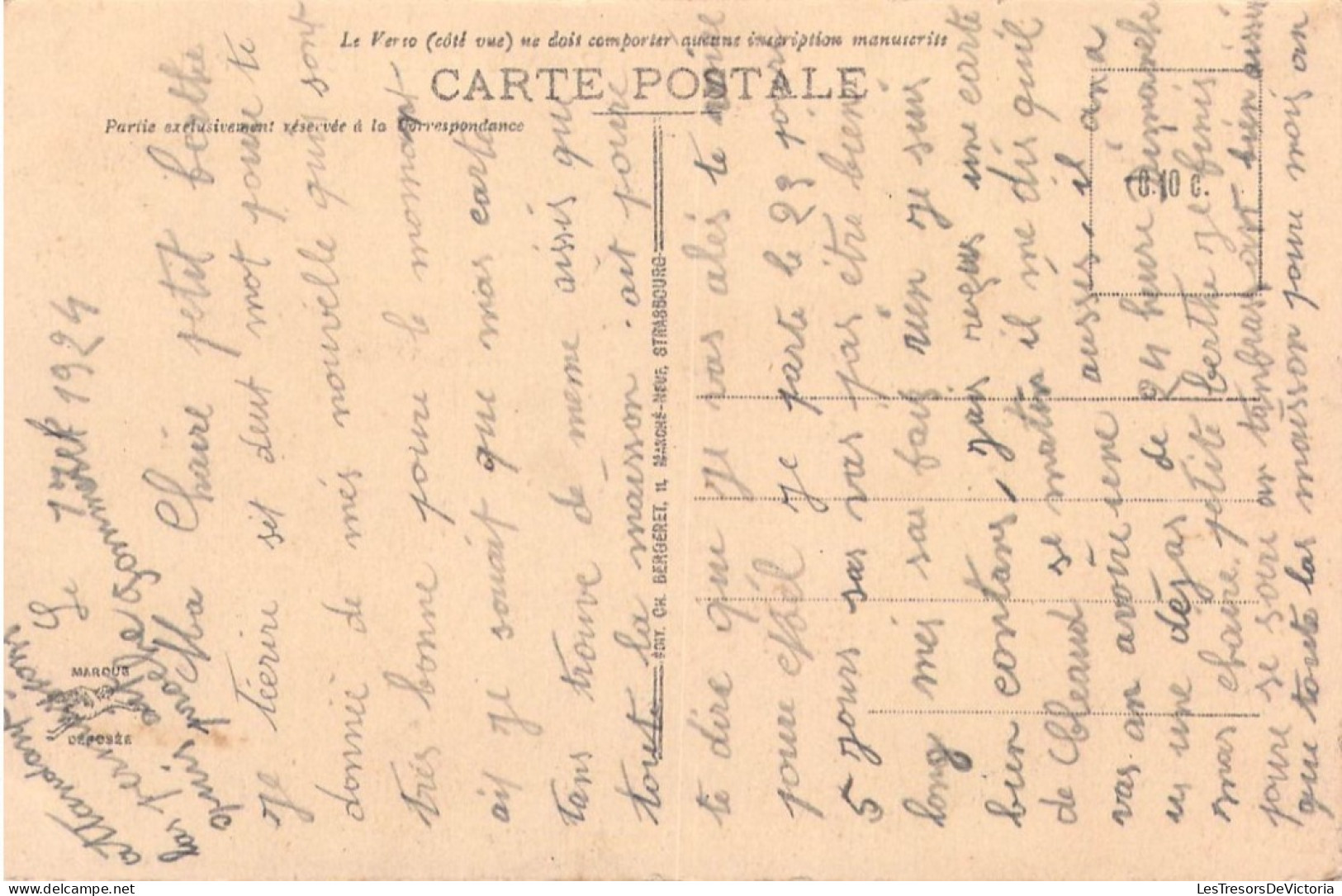 FRANCE - 68 - MULHOUSE - Hôtel Des Postes - Carte Postale Ancienne - Mulhouse