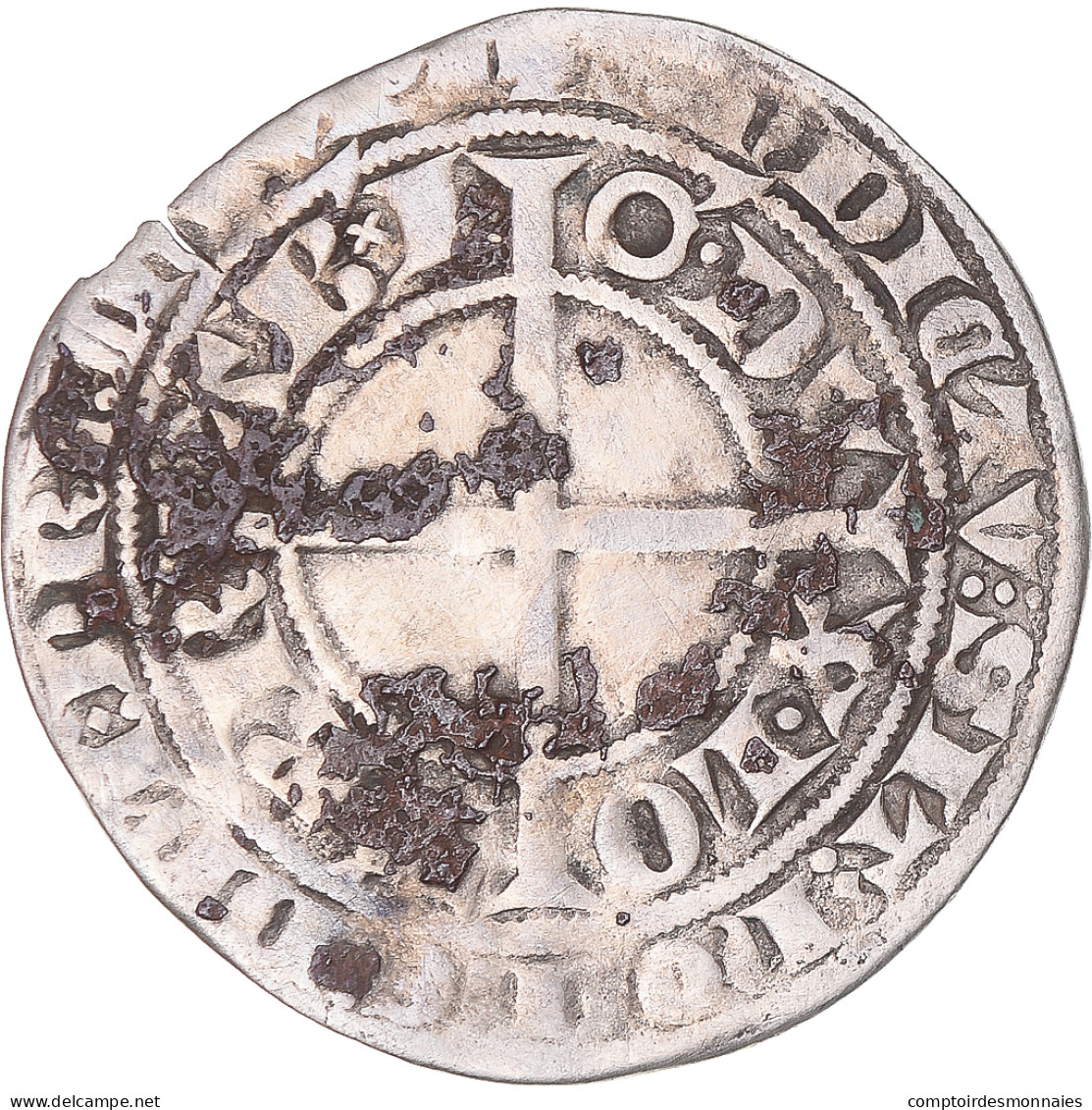 Monnaie, Belgique, Duché De Brabant, Jean III, Gros Compagnon Au Lion - Andere & Zonder Classificatie