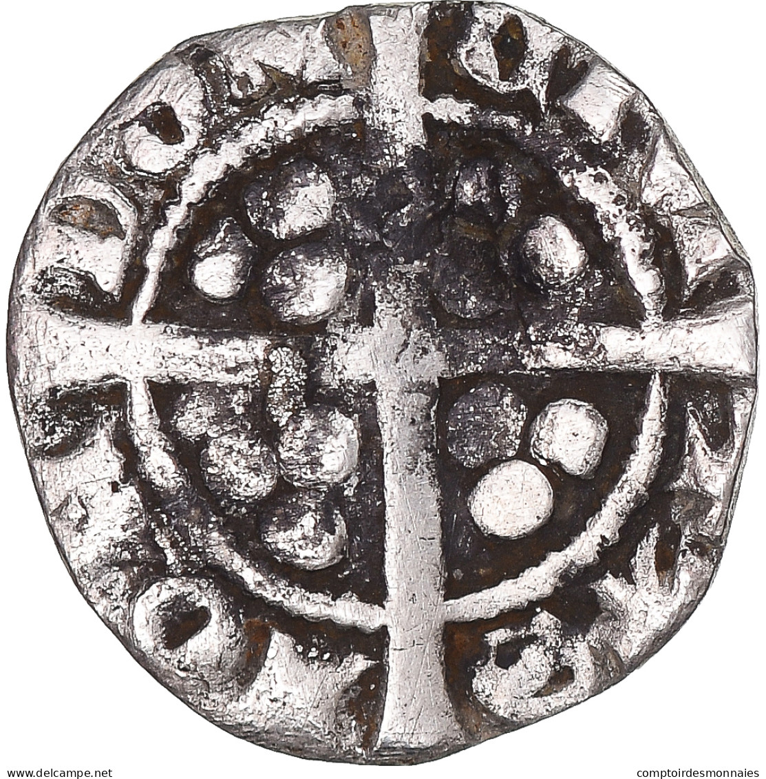 Monnaie, Grande-Bretagne, Edward I, II, III, Penny, Londres, TB+, Argent - 1066-1485 : Bas Moyen-Age