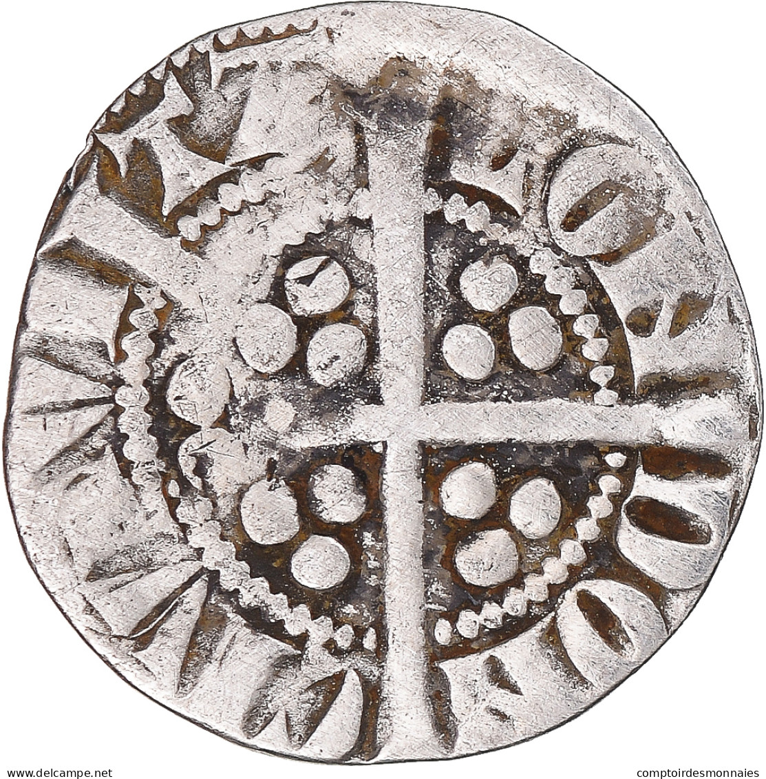 Monnaie, Grande-Bretagne, Edward I, II, III, Penny, Londres, TB+, Argent - 1066-1485 : Basso Medio Evo