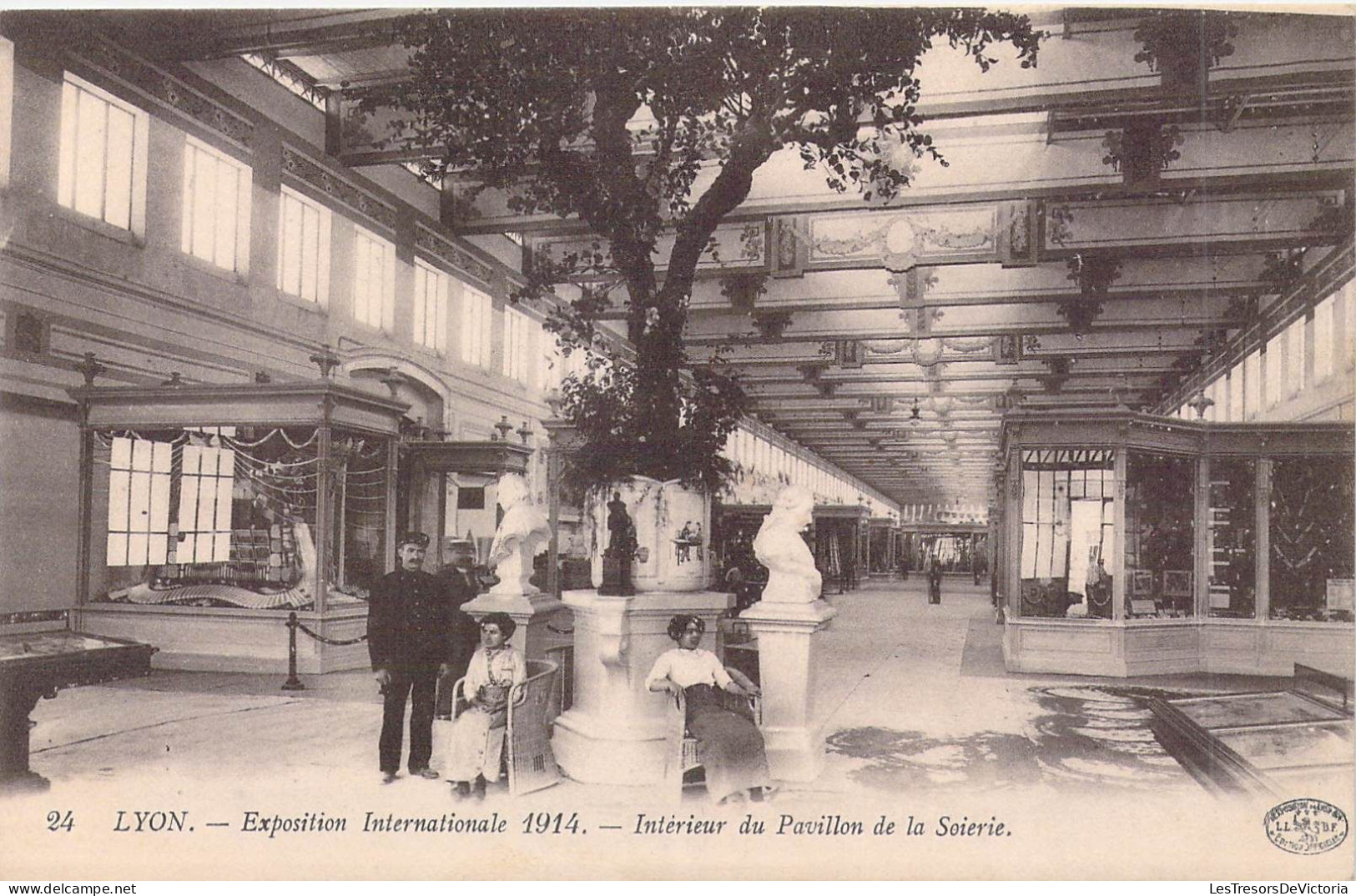 FRANCE - 69 - LYON - Intérieur Du Pavillon De La Soierie - Carte Postale Ancienne - Autres & Non Classés