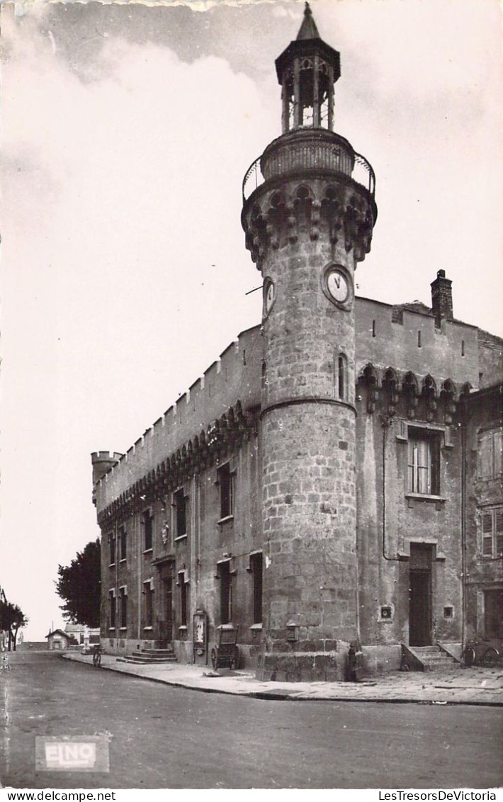 FRANCE - 43 - YSSINGEAUX - L'Hôtel De Ville Et L'Horloge De L'ancien Château Des Evêques Du Puy - Carte Postale Ancienne - Yssingeaux