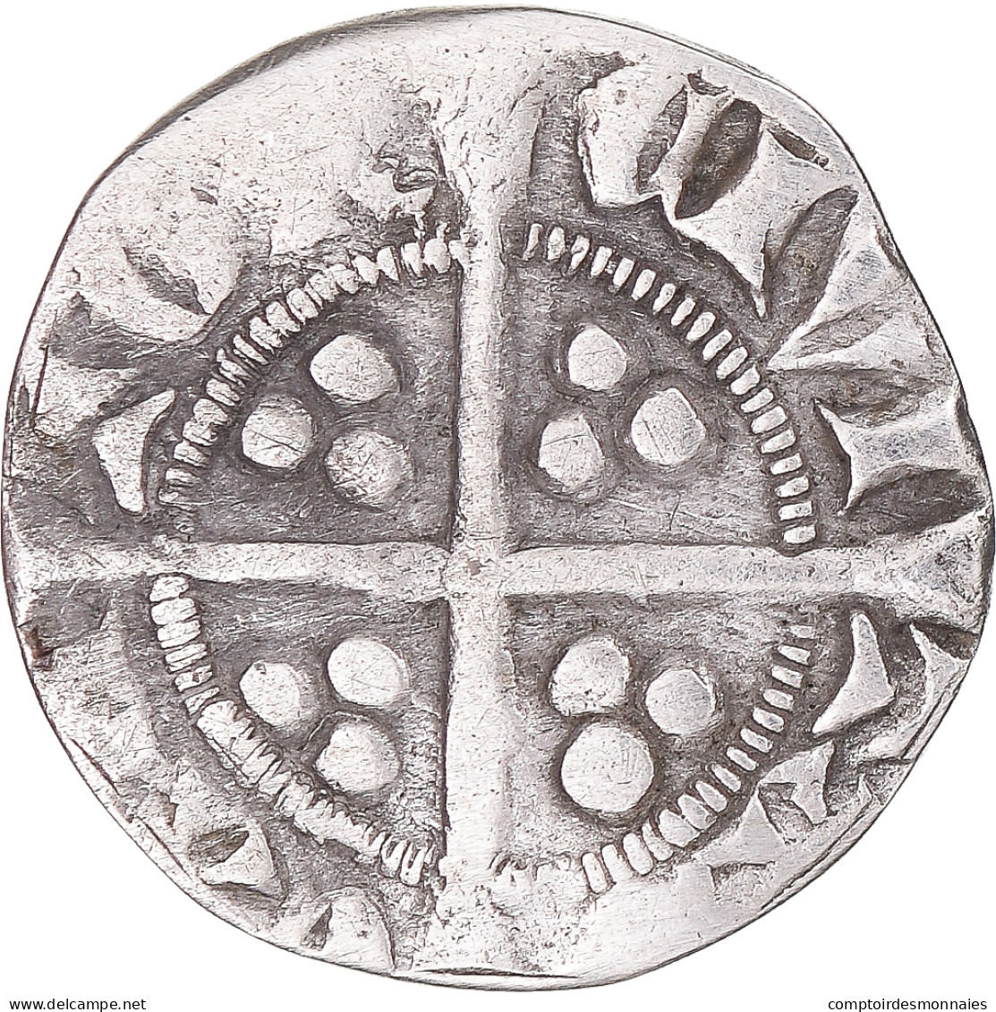 Monnaie, Grande-Bretagne, Edward I, II, III, Penny, Canterbury, TB+, Argent - 1066-1485 : Baja Edad Media