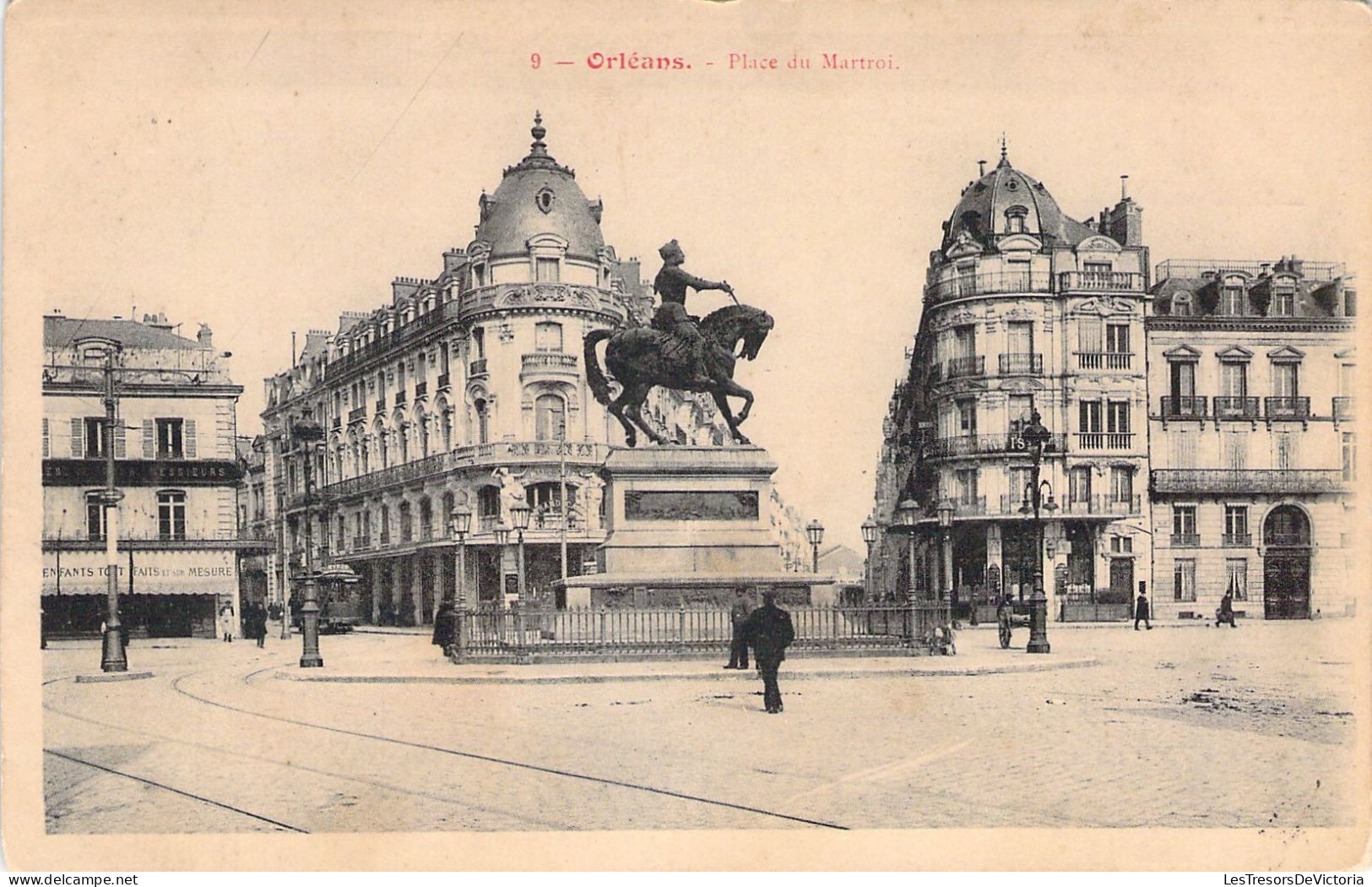 FRANCE - 43 - Orléans - Place Du Martroi - Carte Postale Ancienne - Orleans