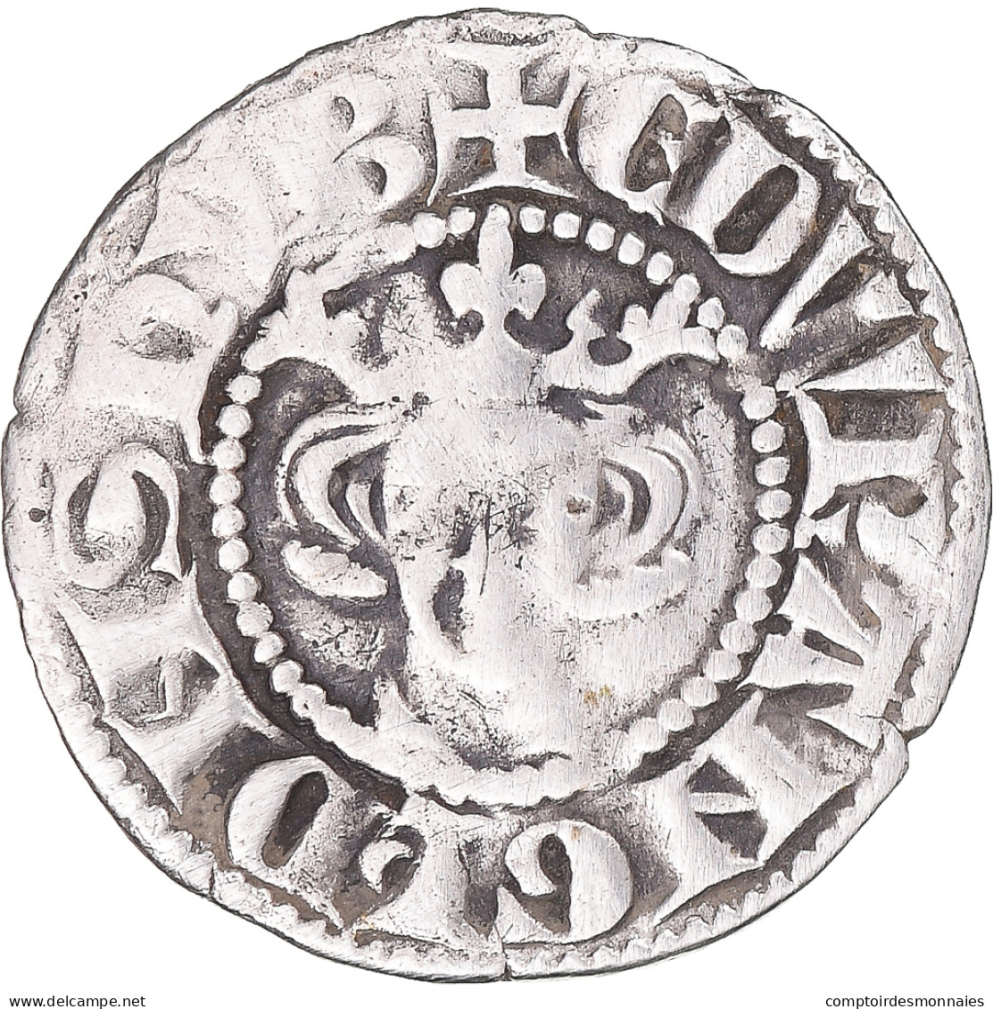 Monnaie, Grande-Bretagne, Edward I, Penny, 1272-1307, Bristol, TB+, Argent - 1066-1485 : Bas Moyen-Age
