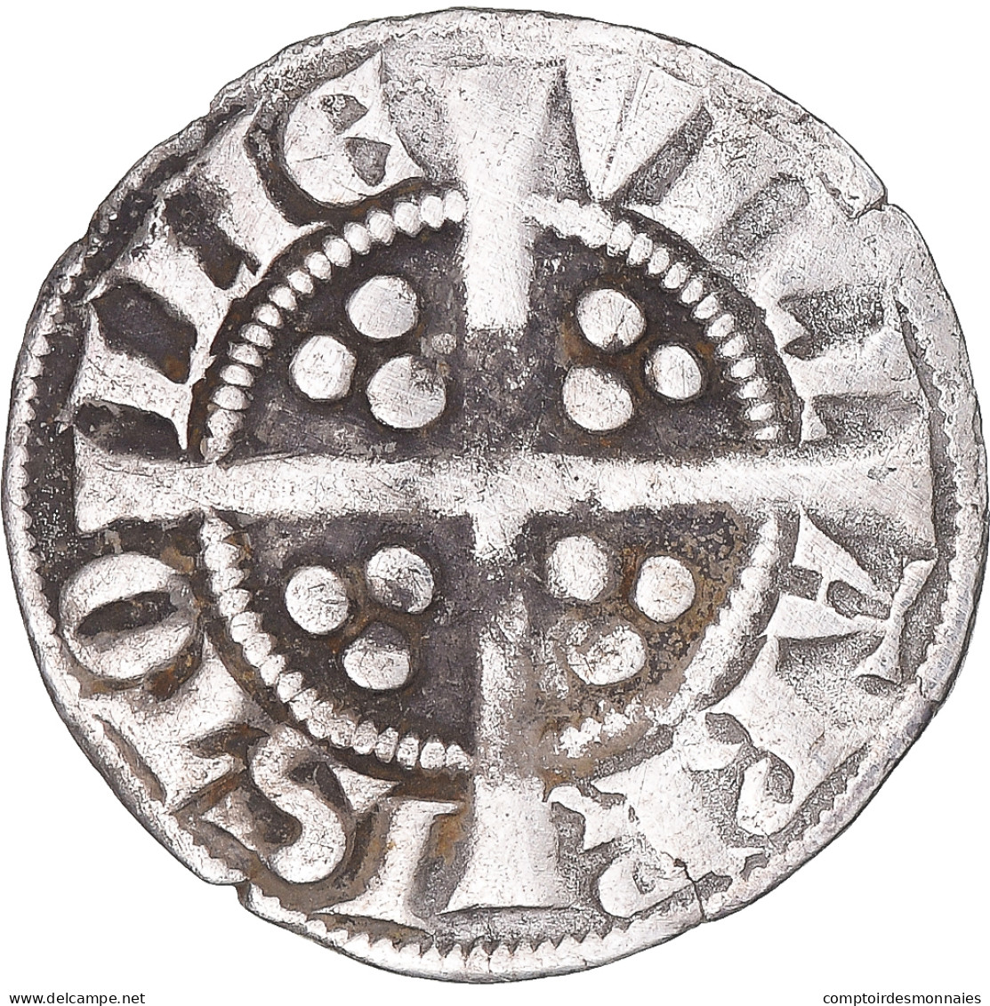 Monnaie, Grande-Bretagne, Edward I, Penny, 1272-1307, Bristol, TB+, Argent - 1066-1485 : Late Middle-Age