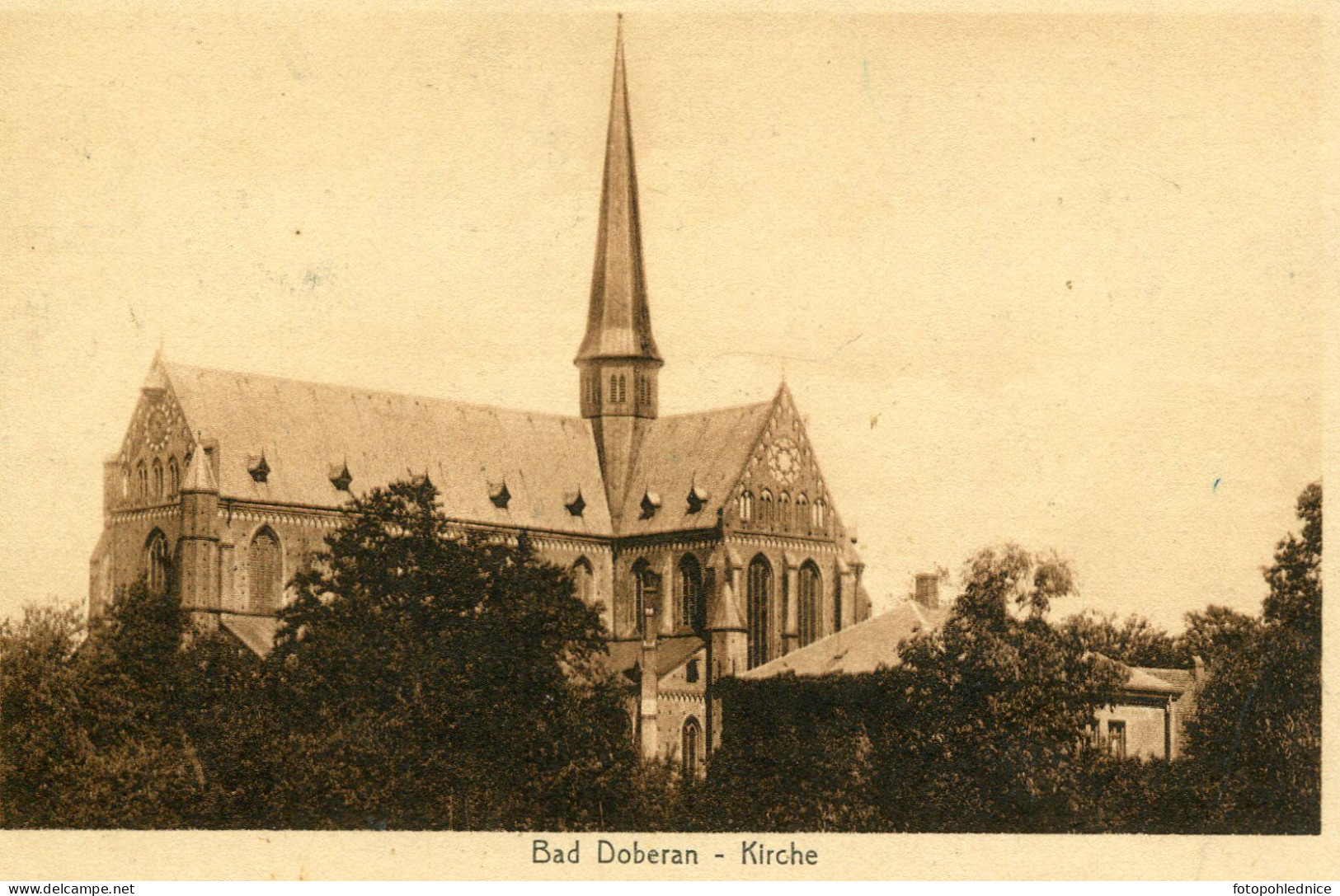 339 Bad Doberan - Kirche Verlag Johs. Bitter, Doberan   Stengel & Co.,  20971 - Heiligendamm