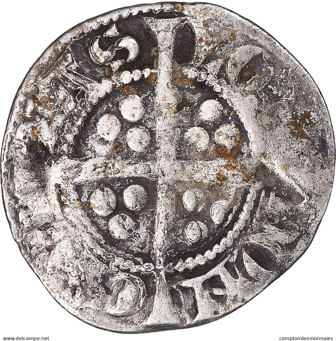 Monnaie, Grande-Bretagne, Edward I, II, III, Penny, Londres, TB+, Argent - 1066-1485 : Bas Moyen-Age