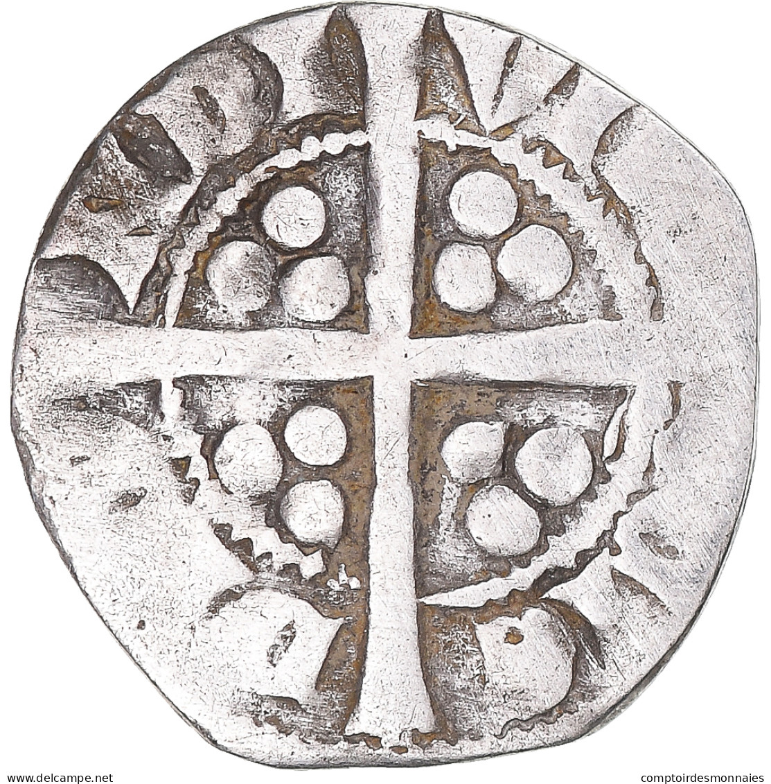 Monnaie, Grande-Bretagne, Edward I, II, III, Penny, Bury St. Edmunds, TB+ - 1066-1485 : Bas Moyen-Age
