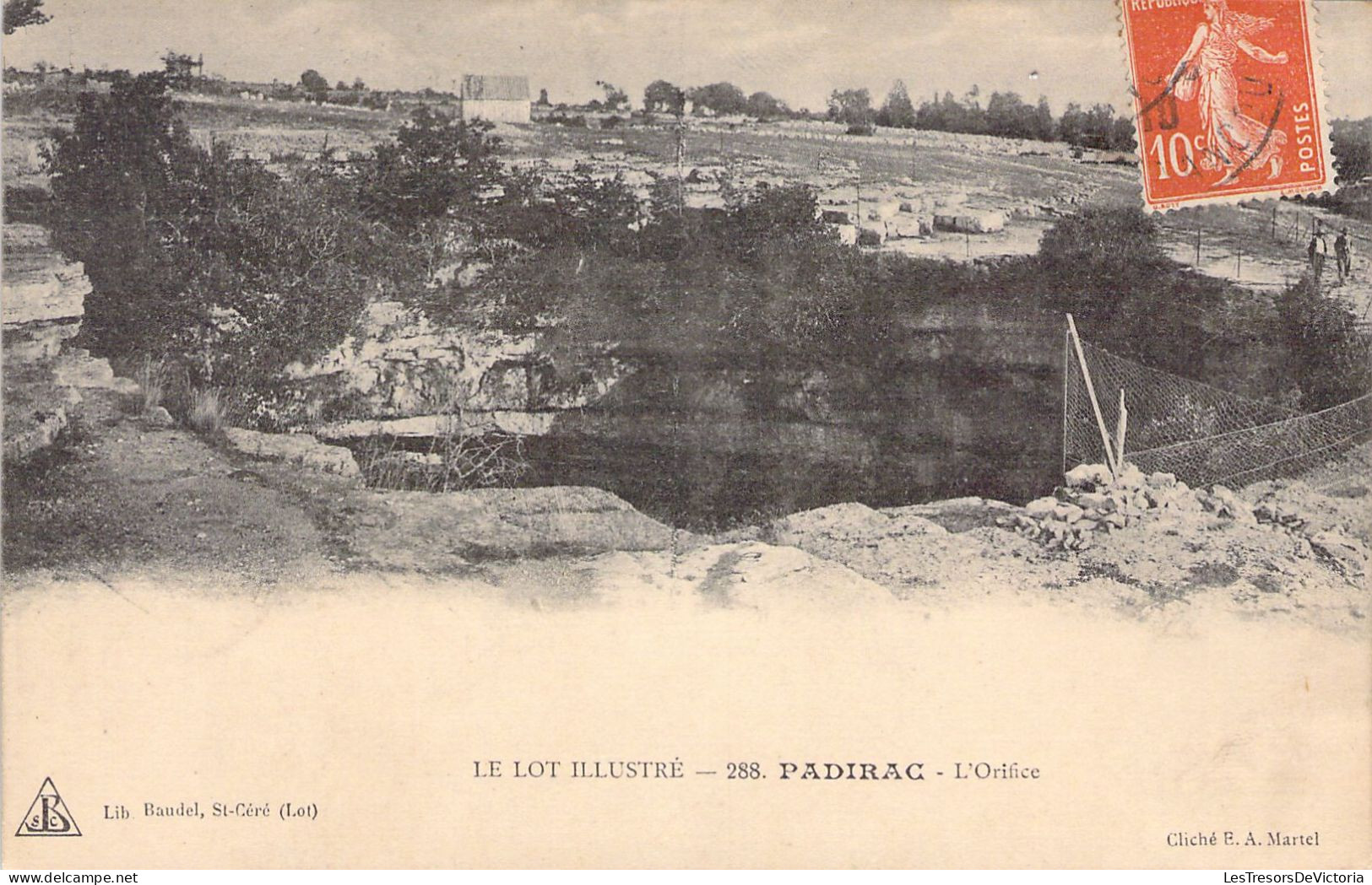 FRANCE - 46 - PADIRAC - L'orifice - Carte Postale Ancienne - Padirac
