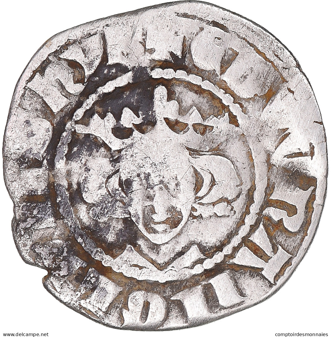 Monnaie, Grande-Bretagne, Edward I, II, III, Penny, Londres, TB+, Argent - 1066-1485 : Bas Moyen-Age