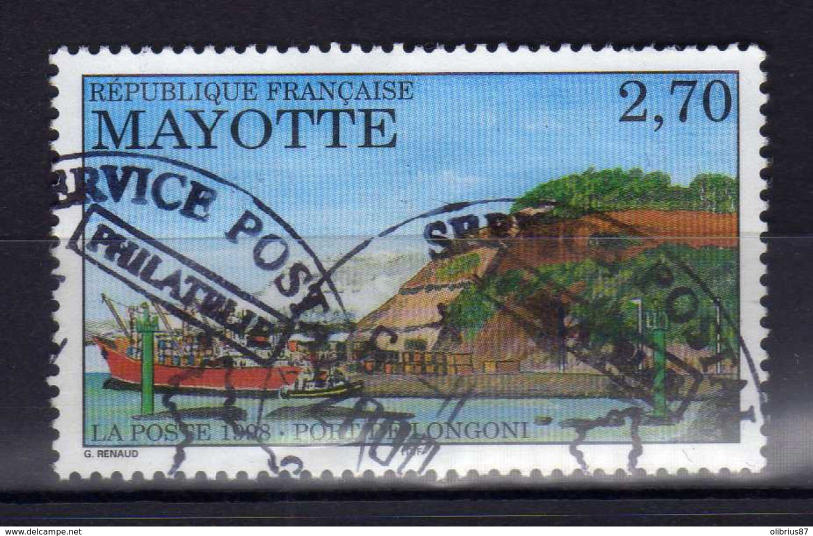 Mayotte Le Port De Longoni Bateaux Transport Marchandises - Gebraucht