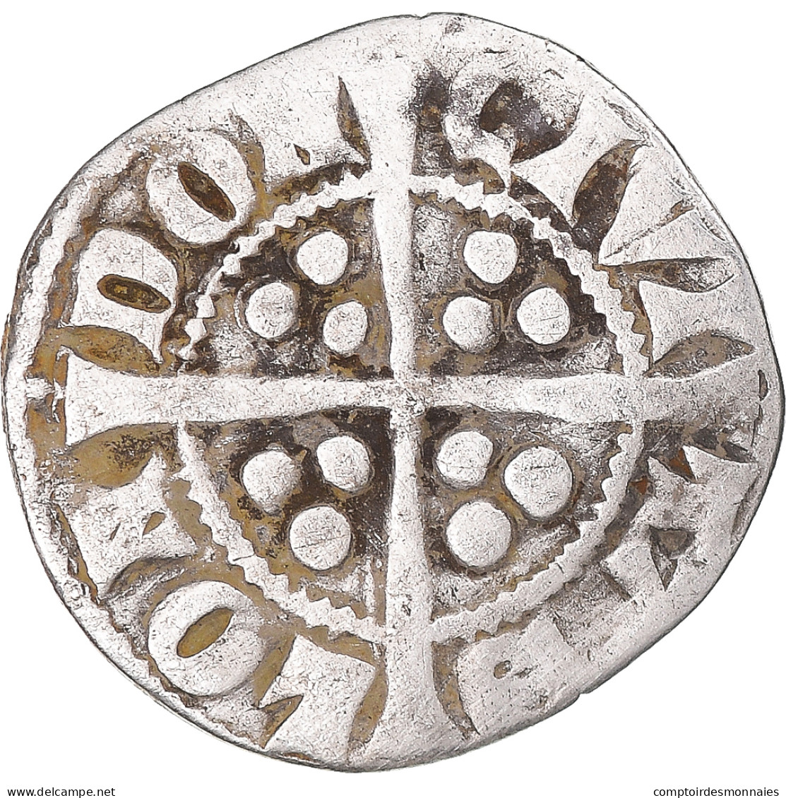 Monnaie, Grande-Bretagne, Edward I, II, III, Penny, Londres, TB+, Argent - 1066-1485 : Bas Moyen-Age