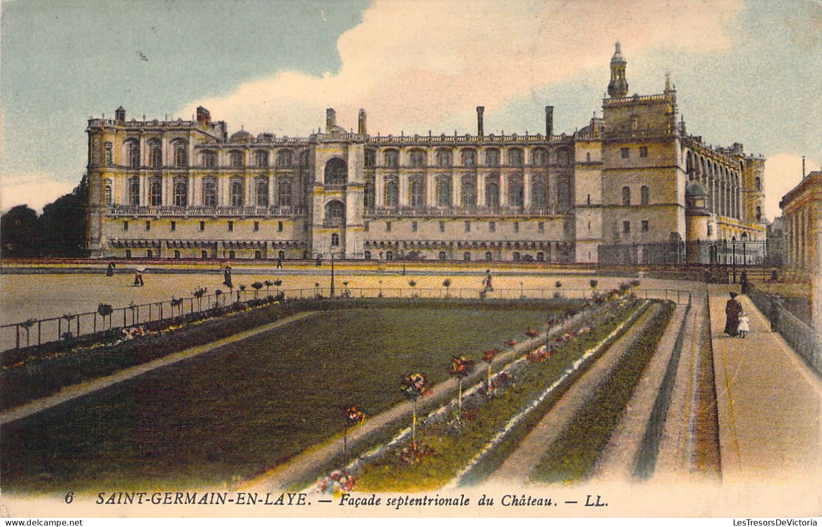 FRANCE - 78 - Saint Germain En Laye - Façade Septentrionale Du Château - Carte Postale Ancienne - St. Germain En Laye (Castello)