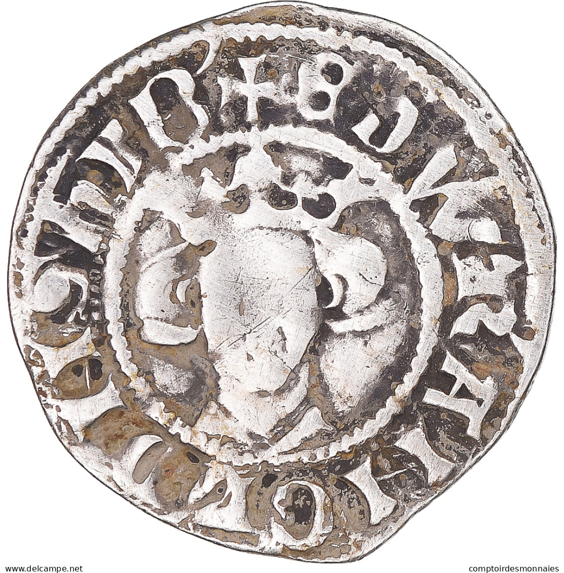 Monnaie, Grande-Bretagne, Edward I, II, III, Penny, Londres, TB+, Argent - 1066-1485 : Bas Moyen-Age