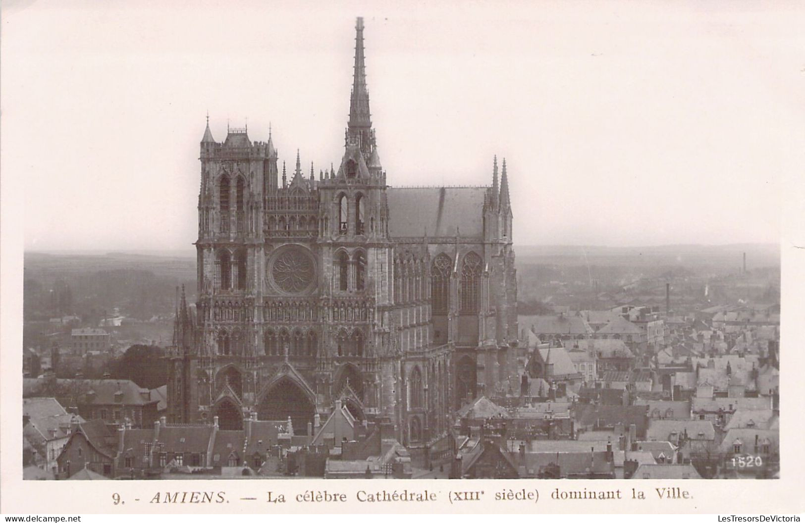 FRANCE - 80 - AMIENS - La Célèbre Cathédrale - Carte Postale Ancienne - Amiens