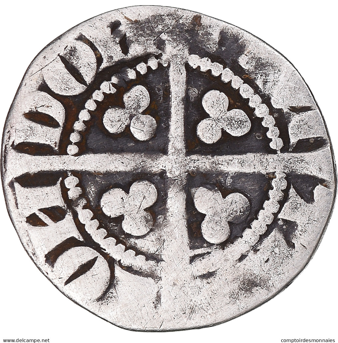 Monnaie, Grande-Bretagne, Edward I, II, III, Penny, Londres, TB+, Argent - 1066-1485 : Bas Moyen-Age