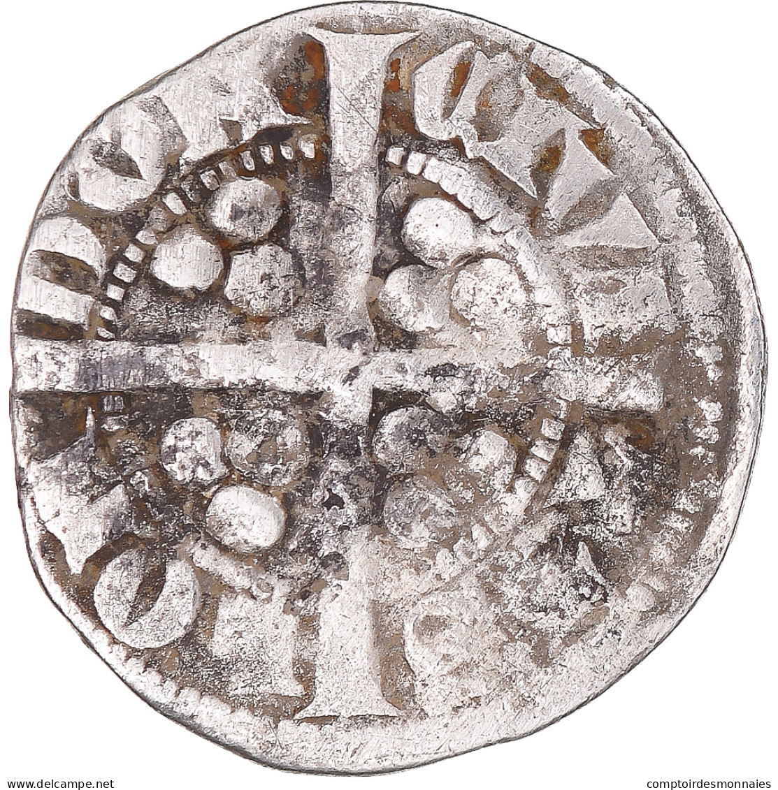 Monnaie, Grande-Bretagne, Edward I, II, III, Penny, Londres, TB+, Argent - 1066-1485 : Baja Edad Media