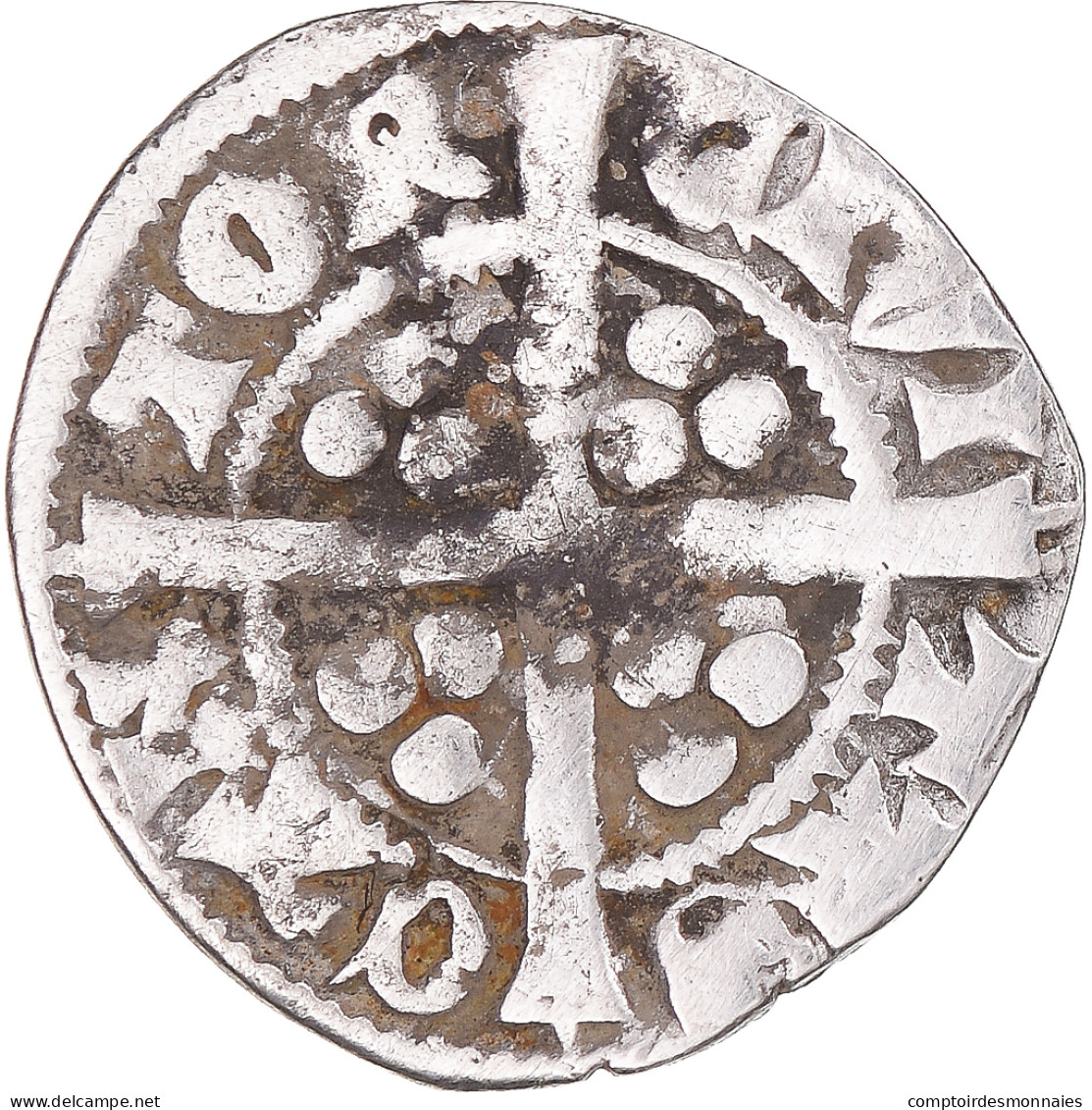 Monnaie, Grande-Bretagne, Edward I, II, III, Penny, Canterbury, TB+, Argent - 1066-1485 : Bas Moyen-Age